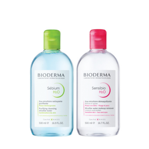 Nước Tẩy Trang Bioderma Sebium H2O Dành Cho Da Dầu và Hỗn Hợp 500ml