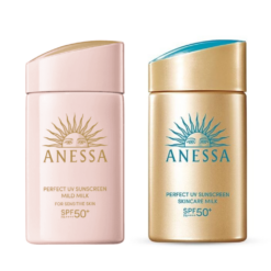Kem Sữa Chống Nắng Chống Trôi Anessa Perfect UV Sunscreen Skincare Milk SPF50+/PA++++ N3402