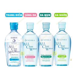 Nước Tẩy Trang Senka All Clear Water - Fresh Giảm Bóng Dầu 230ml