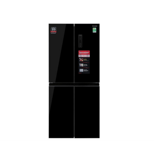 Tủ lạnh Sharp Inverter 362 lít Multi Door SJ-FX420VG-BK Mặt gương