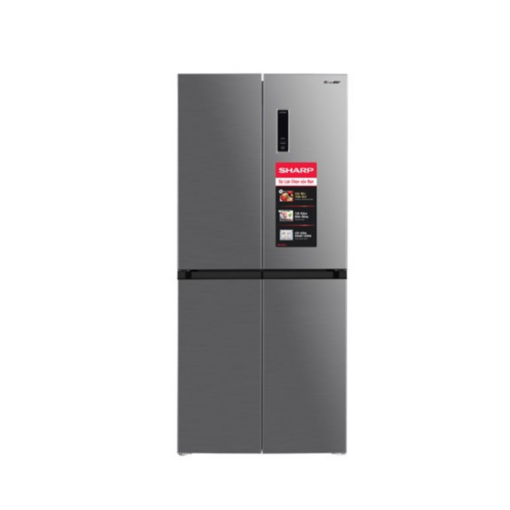 Tủ lạnh Sharp Inverter 362 lít Multi Door SJ-FX420V-SL Mặt thép