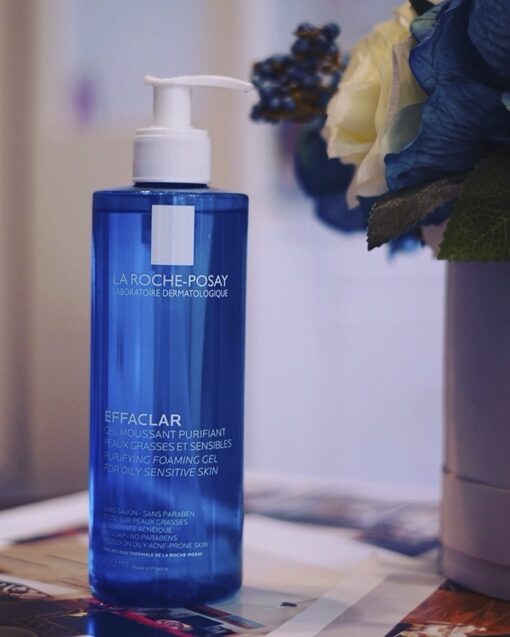 SRM Sữa Rửa Mặt Tạo Bọt La Roche-Posay Effaclar Cho Da Dầu Nhạy Cảm 400ml - Hình ảnh 2