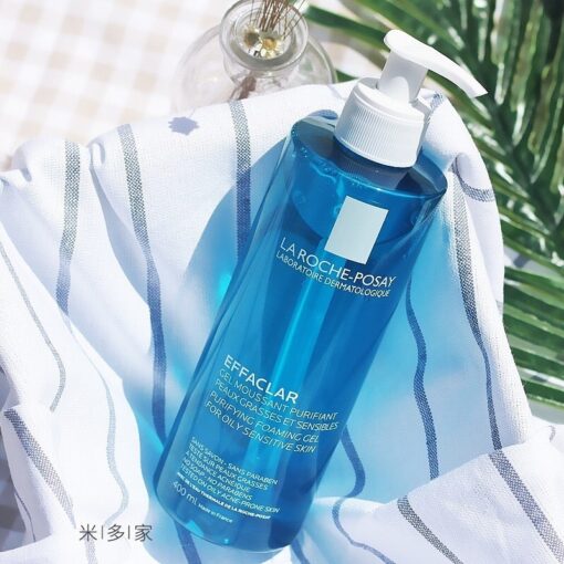 SRM Sữa Rửa Mặt Tạo Bọt La Roche-Posay Effaclar Cho Da Dầu Nhạy Cảm 400ml - Hình ảnh 3
