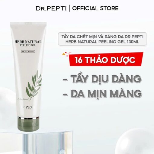 Tẩy Tế Bào Chết Dr.Pepti Làm Mịn Và Sáng Da 130ml - Hình ảnh 3