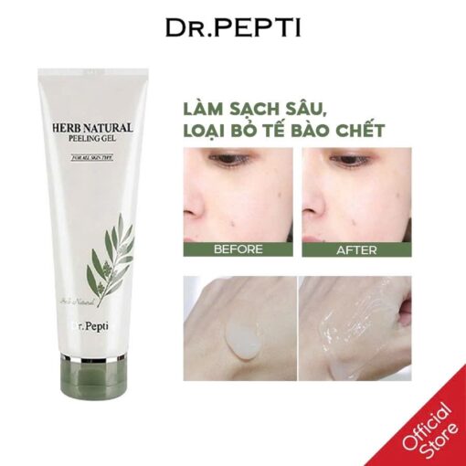 Tẩy Tế Bào Chết Dr.Pepti Làm Mịn Và Sáng Da 130ml - Hình ảnh 5