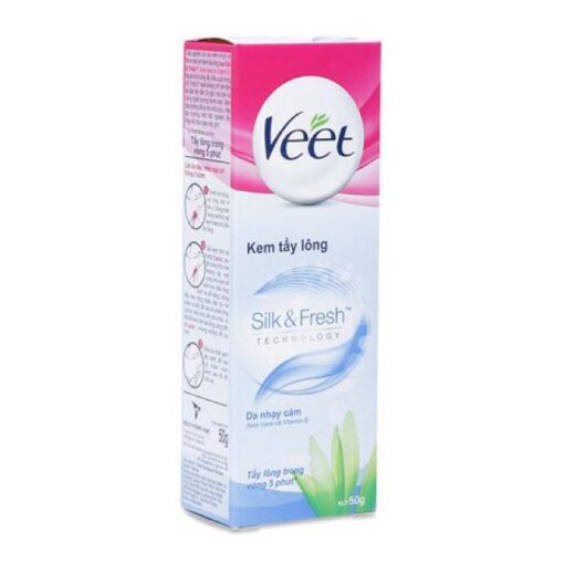 Kem Tẩy Lông Veet Dành Cho Da Thường & da Nhạy Cảm Chính Hãng xuất xứ Pháp dung tích 100ml - Hình ảnh 6