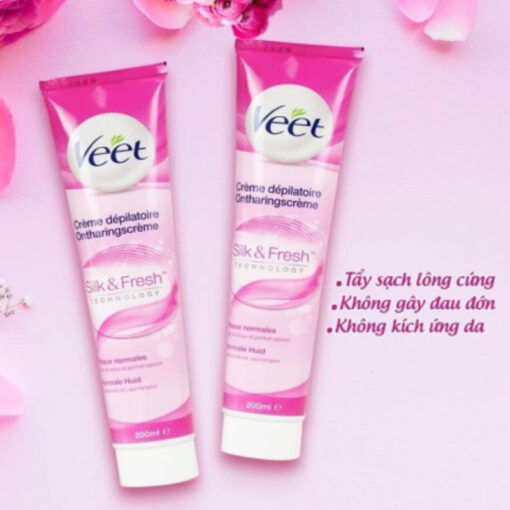 Kem Tẩy Lông Veet Dành Cho Da Thường & da Nhạy Cảm Chính Hãng xuất xứ Pháp dung tích 100ml - Hình ảnh 7