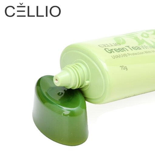 Kem Chống Nắng Cellio Dưỡng Da Màu Tím 70g - Hình ảnh 5