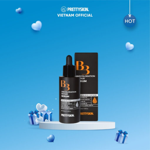 Tinh Chất Dưỡng Da Hỗ Trợ Làm Trắng Sáng Mờ Thâm Pretty Skin B3 Discoloration Repair Serum - Hình ảnh 4