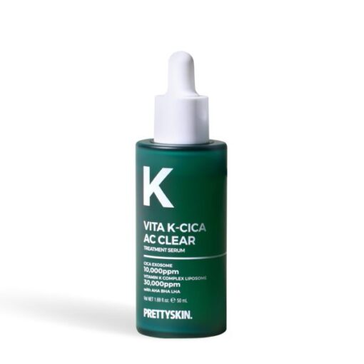 Tinh Chất Phục Hồi Tái Tạo Da, Hỗ Trợ Ngừa Mụn Pretty Skin Vita K-Cica AC Clear Treatment Serum