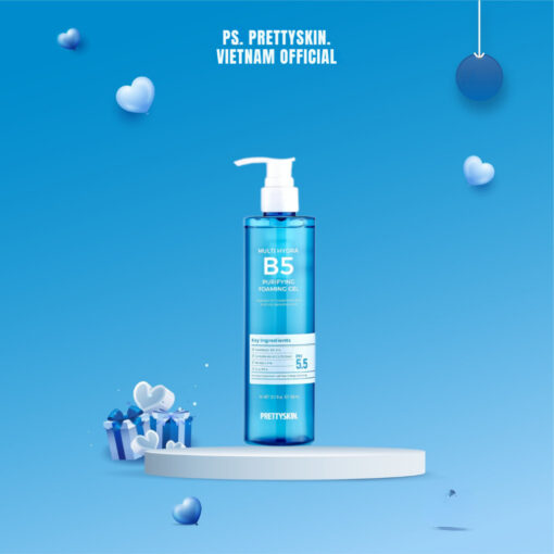 Gel rửa mặt B5 Prettyskin 300ml - Hình ảnh 3