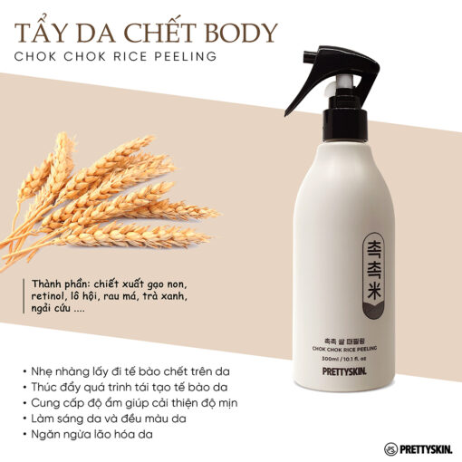 Tẩy Da Chết Gạo Prettyskin Chok Chok Rice Peeling - Hình ảnh 4