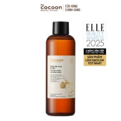 Nước tẩy trang bí đao Cocoon tẩy sạch makeup & giảm dầu 500ml - Bigsize
