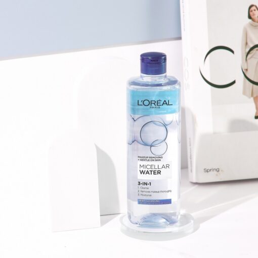 Nước Tẩy Trang L'Oreal Micellar Water Làm Sạch Sâu Trang Điểm 400ml - Hình ảnh 9