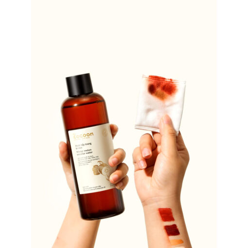 Nước tẩy trang bí đao Cocoon tẩy sạch makeup & giảm dầu 500ml - Bigsize - Hình ảnh 7