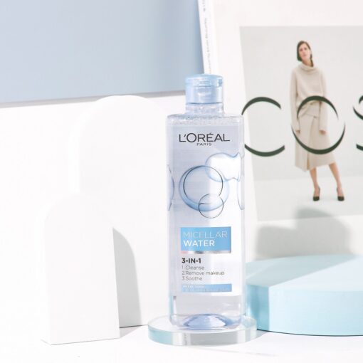 Nước Tẩy Trang L'Oreal Micellar Water Làm Sạch Sâu Trang Điểm 400ml - Hình ảnh 8