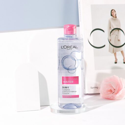 Nước Tẩy Trang L'Oreal Micellar Water Làm Sạch Sâu Trang Điểm 400ml - Hình ảnh 7