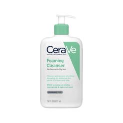 Sữa Rửa Mặt CeraVe Foaming Cleanser Màu Xanh Ngọc 473ml