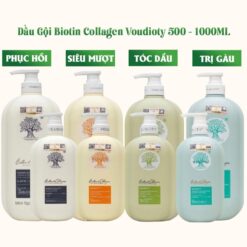 Dầu gội xả Biotin Collagen Voudioty 500ML chống rụng tóc, phục hồi , giảm gàu, kiểm soát dầu phiên bản 2024