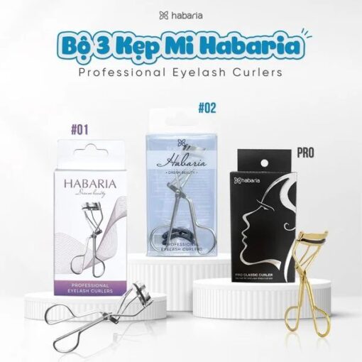 Kẹp Mi Habaria Eyelash Curlers 01 Hộp Giấy