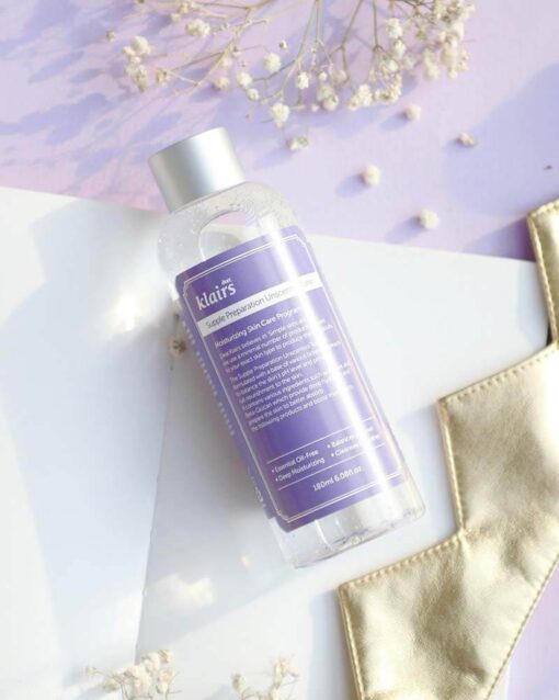 Nước hoa hồng không mùi Klairs Supple Preparation Unscented Toner 180ml 63713 - Hình ảnh 5