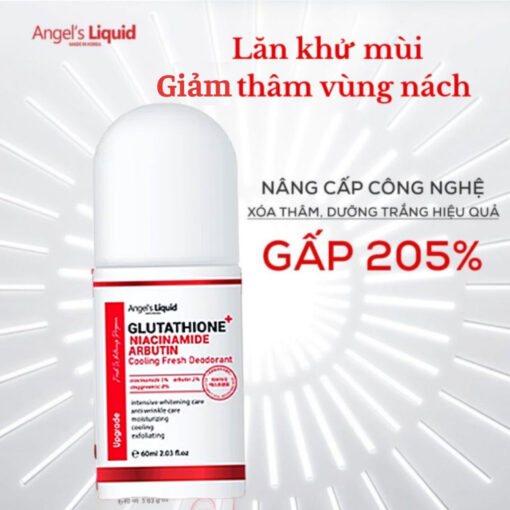 Lăn Nách Angel's Liquid Mờ Thâm, Dưỡng Sáng Mát Lạnh 60ml N3506 - Hình ảnh 5