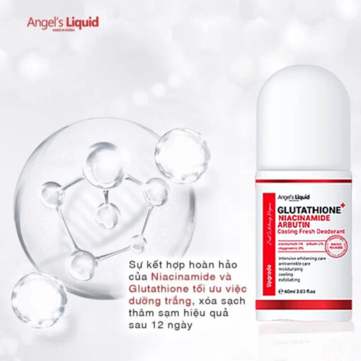 Lăn Nách Angel's Liquid Mờ Thâm, Dưỡng Sáng Mát Lạnh 60ml N3506 - Hình ảnh 7