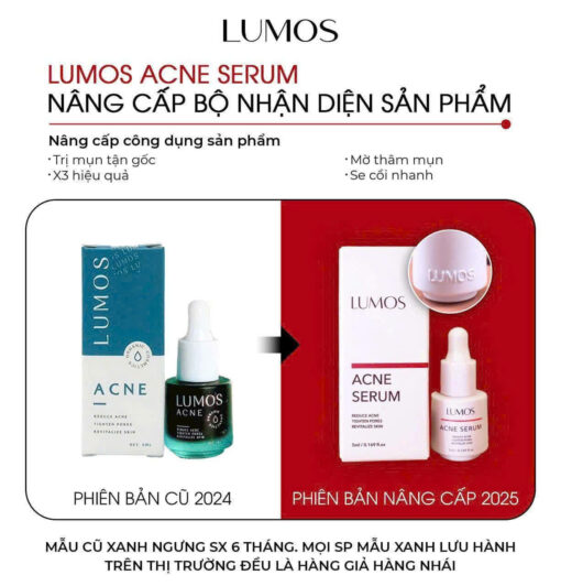 SERUM TRỊ MỤN LUMOS ACNE (MẪU MỚI) - Hình ảnh 4