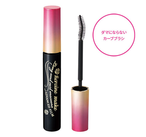 Chuốt mi Mascara Kiss Me Heroine Super WP Dạng Màng Film Chống Trôi Siêu Bền Nâng Cong và Dài Mi 6g39611