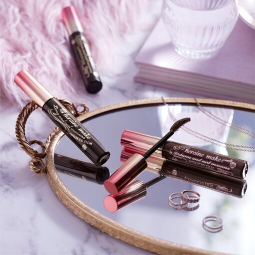Chuốt mi Mascara Kiss Me Heroine Super WP Dạng Màng Film Chống Trôi Siêu Bền Nâng Cong và Dài Mi 6g39611 - Hình ảnh 4