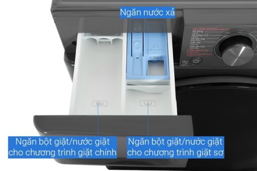 Máy giặt LG AI DD Inverter 9 kg FV1409S4M - Hình ảnh 15