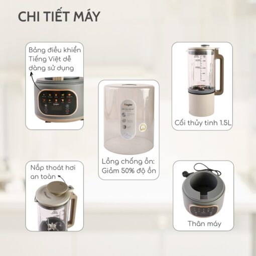 Máy làm sữa hạt chống ồn đa năng Engler EL25 - Hình ảnh 2