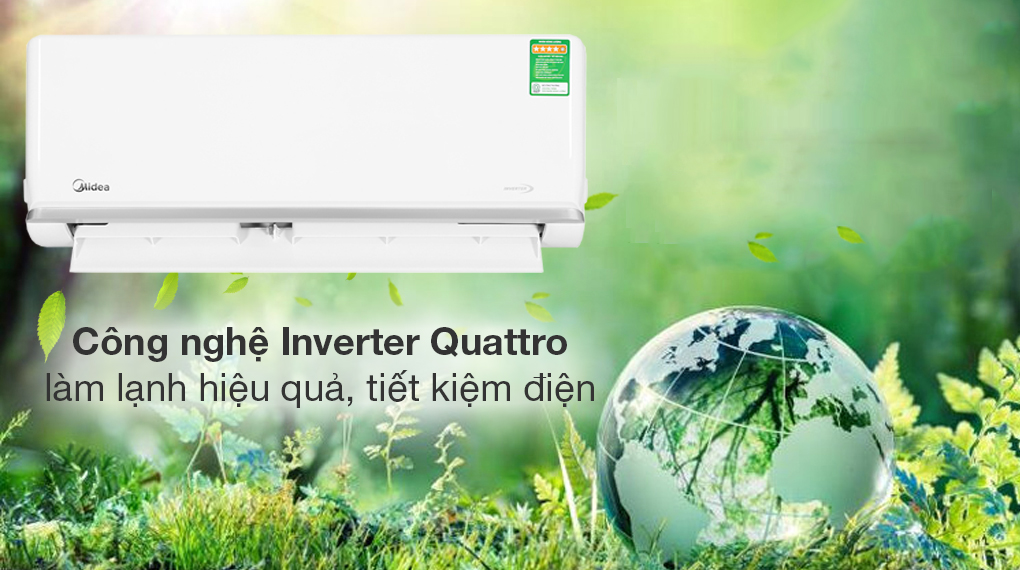 Điều hòa Midea Inverter 1 HP MSAGA-10CRDN8 - Công nghệ tiết kiệm điện
