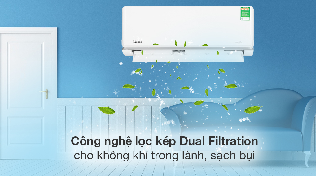 Điều hòa Midea Inverter 1 HP MSAGA-10CRDN8 - Khả năng kháng khuẩn, khử mùi