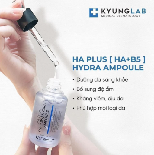 Tinh Chất Serum Căng Bóng Da KyungLab Ha Plus Ha B5 Hydra Ampoule Serum 50ml N3403 - Hình ảnh 5