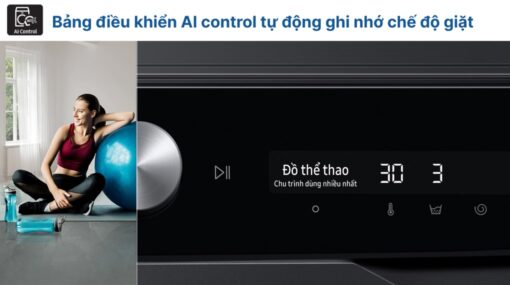 Máy giặt Samsung AI Inverter 10 kg WW10TP44DSB/SV