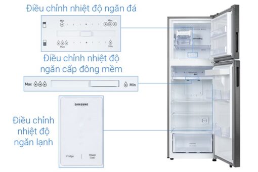 Tủ lạnh Samsung Inverter 345 lít RT35CG5544B1SV - Hình ảnh 12