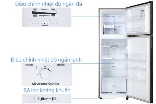 Tủ lạnh Samsung Inverter 256 lít RT25M4032BU/SV - Hình ảnh 11