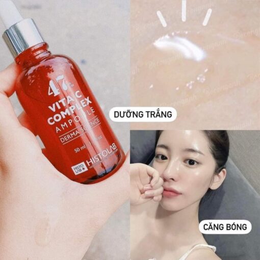 Serum dưỡng trắng da Histolab Vita C Complex Ampoule 47% - Hình ảnh 5