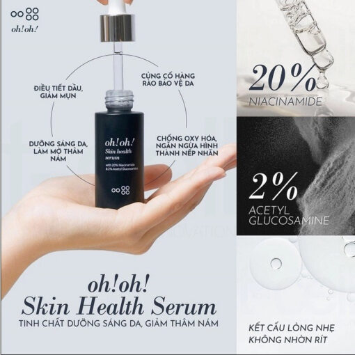 Tinh Chất Serum OhOh 30ml Dưỡng Sáng Da, Giảm Thâm Nám 20% 24968 - Hình ảnh 3