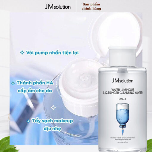 Nước Tẩy Trang JMsolution H9 Hyaluronic Ampoule 500ml 850ml - Hình ảnh 7