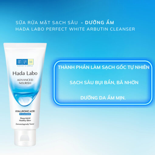 SRM Sữa Rửa Mặt Dưỡng Da Hada Labo 80g - Hình ảnh 7