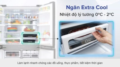 Tủ lạnh Sharp Inverter 556 lít SJ-FX630V-ST
