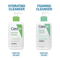 Sữa Rửa Mặt CeraVe Hydrating Facial Cleanser Màu Xanh Lá 236ml