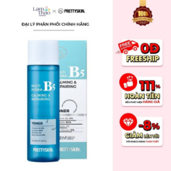 Nước Hoa Hồng Phục Hồi Dưỡng Trắng Pretty Skin Multi Hydra B5 Calming & Repairing Toner