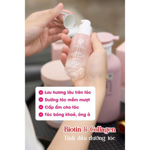 Dầu gội xả Biotin Collagen Voudioty 500ML chống rụng tóc, phục hồi , giảm gàu, kiểm soát dầu phiên bản 2024 - Hình ảnh 8