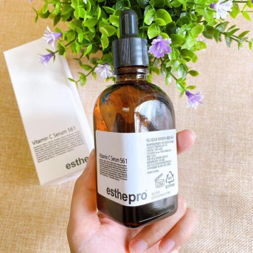 Serum Esthemax Vitamin C Serum 561 Trắng Sáng Da Cấp Ẩm Chống Lão Hóa Hàn Quốc Chai 100ml - Hình ảnh 5
