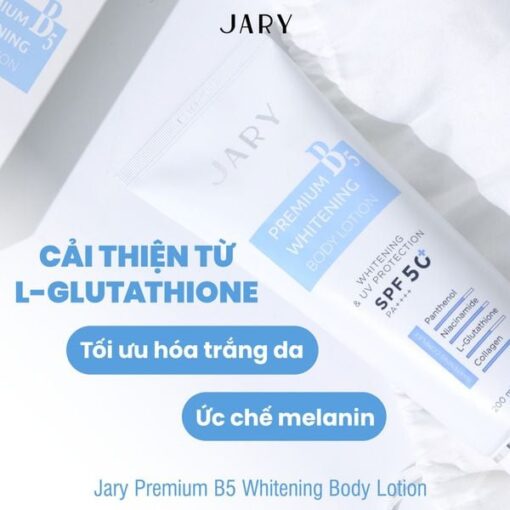 Kem dưỡng thể phục hồi da JARY PREMIUM B5 WHITENING body lotion 200Ml 22217 - Hình ảnh 2