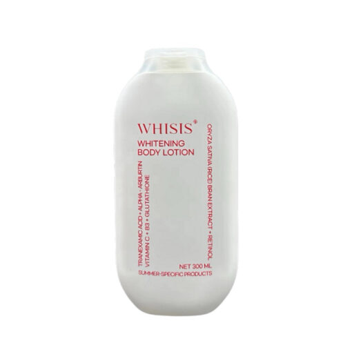 Kem Dưỡng Thể WHISIS Sáng Da Ban Đêm Từ Men Gạo Retinol Whisis Whitening Body Lotion 300ml P4789