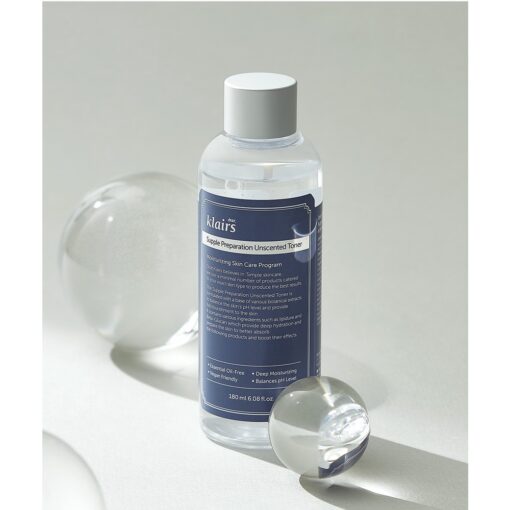 Nước hoa hồng không mùi Klairs Supple Preparation Unscented Toner 180ml 63713 - Hình ảnh 7
